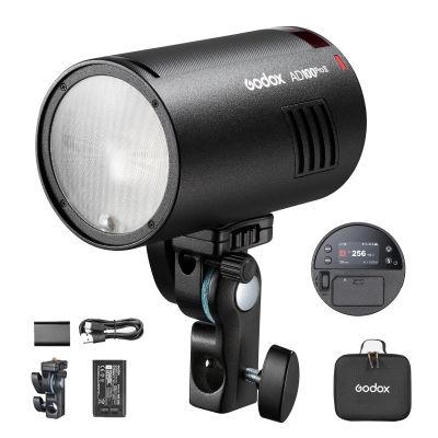Вспышка Godox AD100ProII Студийная Аккумуляторная
