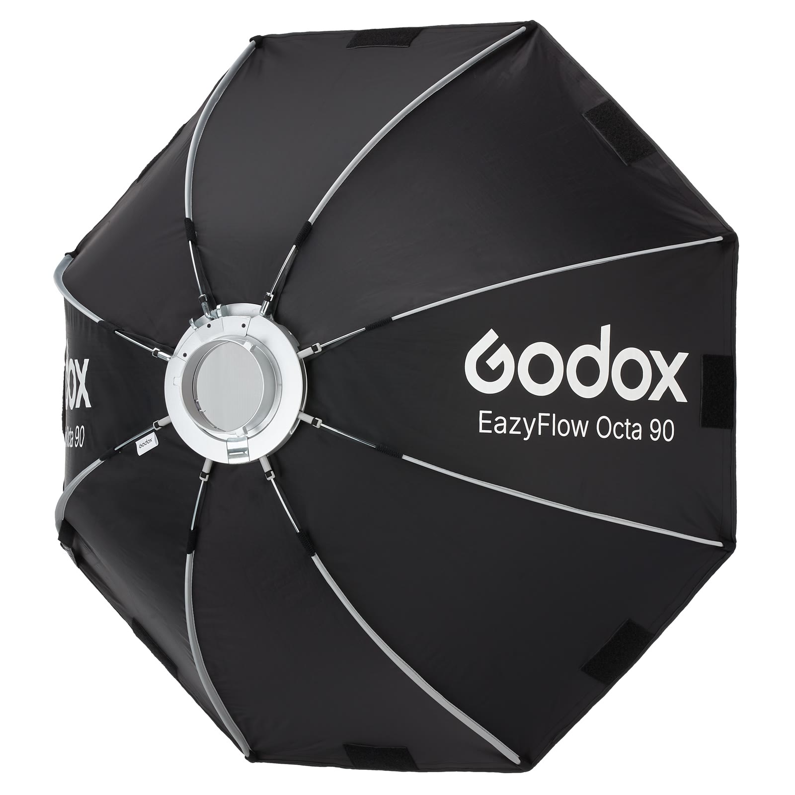 Godox EazyFlow Octa 90 — вид сзади с крепёжным кольцом
