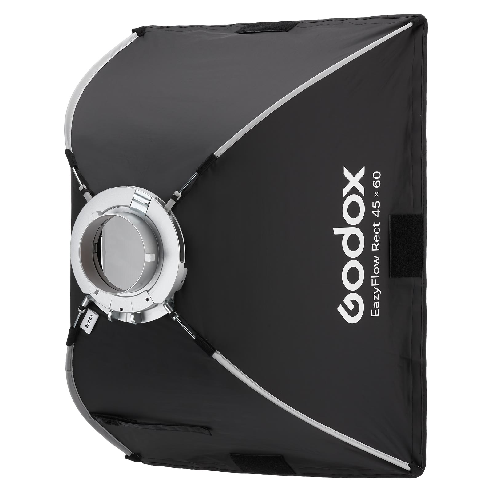 Godox EazyFlow Rect 45×60 — вид сзади с крепёжным кольцом