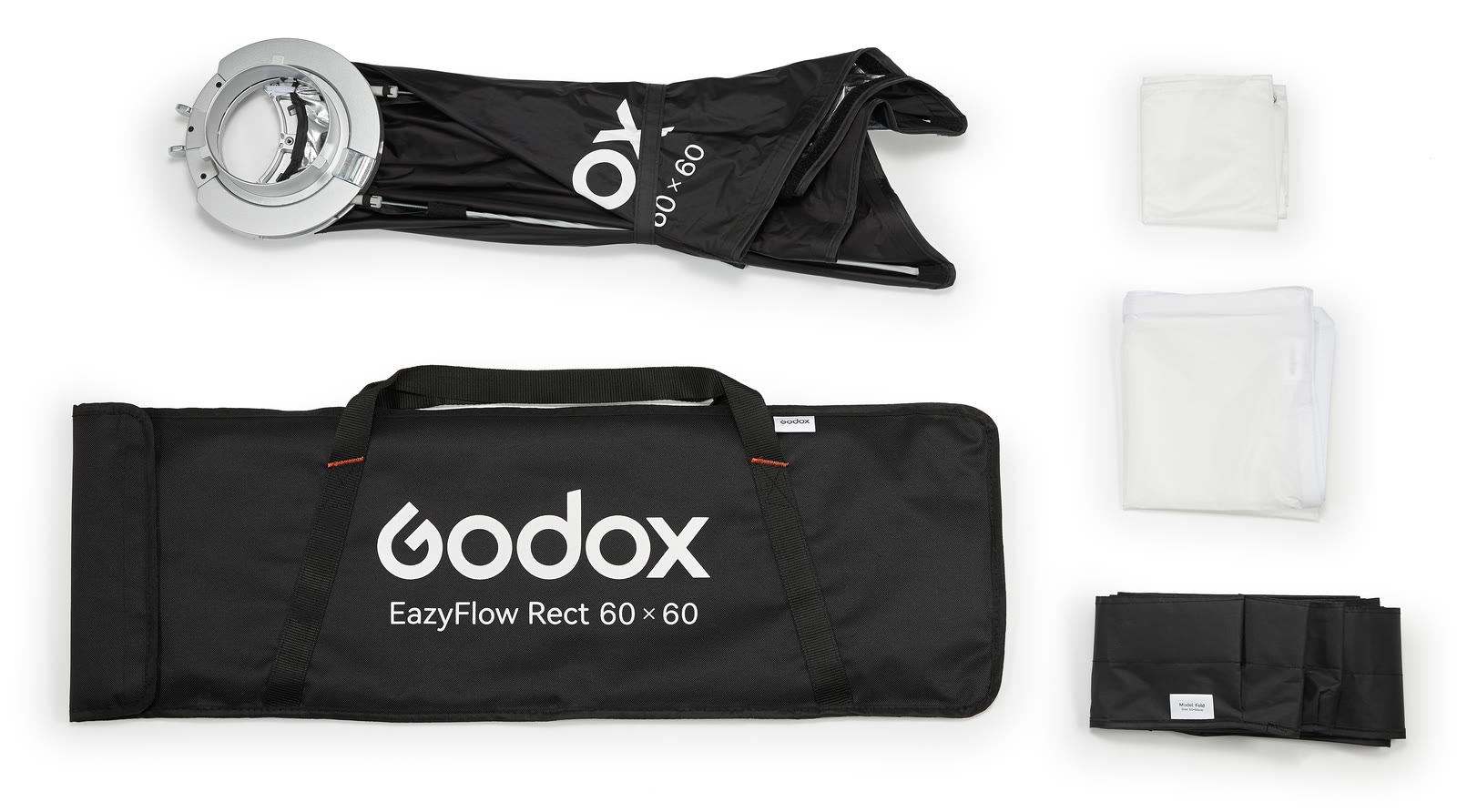 Комплект поставки Godox EazyFlow Rect 40×40